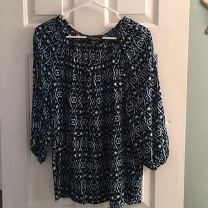 Boho blouse.